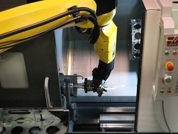 AWR robot tending to machine