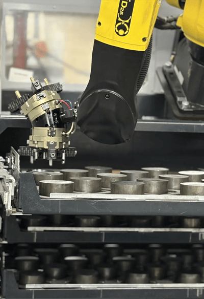 AWR Flex Series DC with pneumatic grippers AWR Flex Series DC with pneumatic grippers