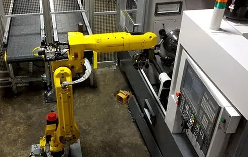 AWR success story, Hy-Tech, robotic cell