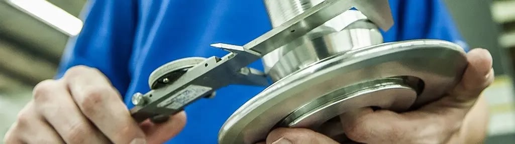 AWR success story, Northeast Tool, person measuring part