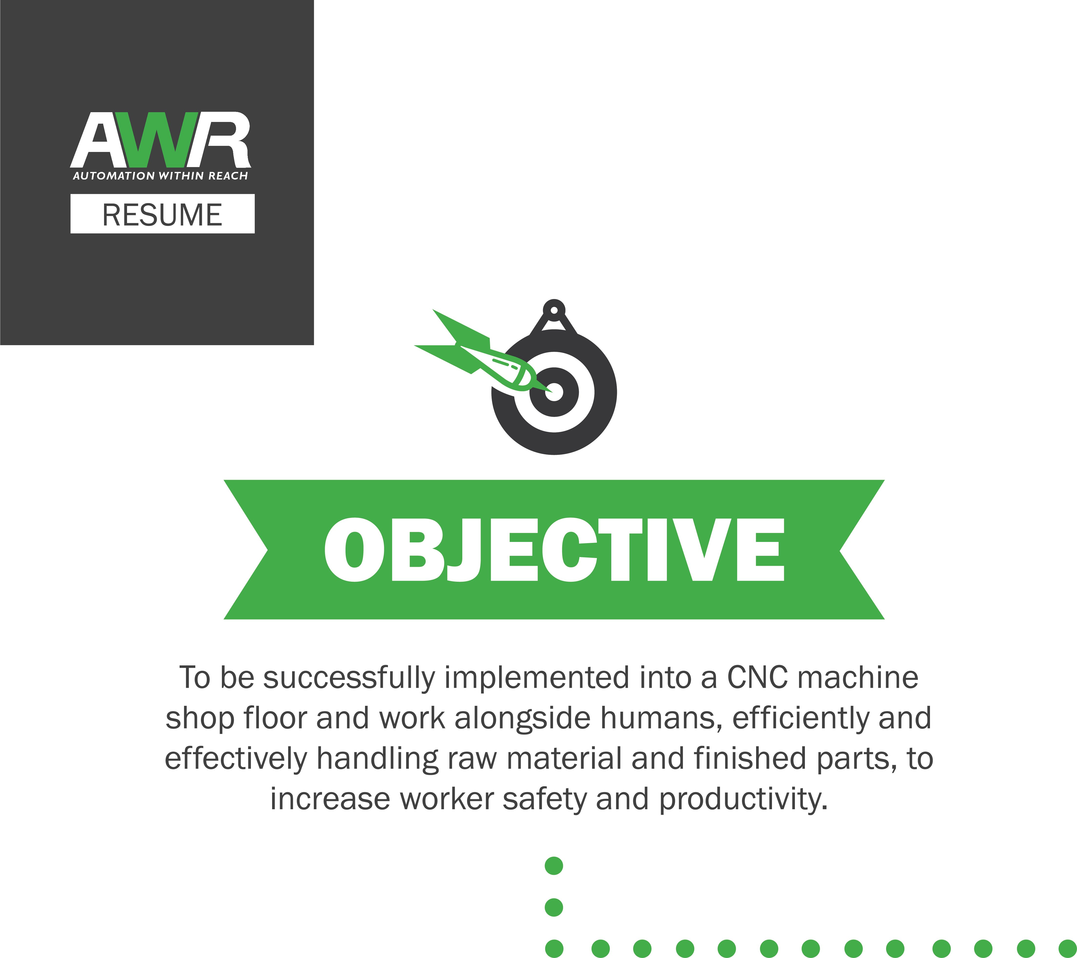 Resume of a Robotic Machine Operator: An Infographic